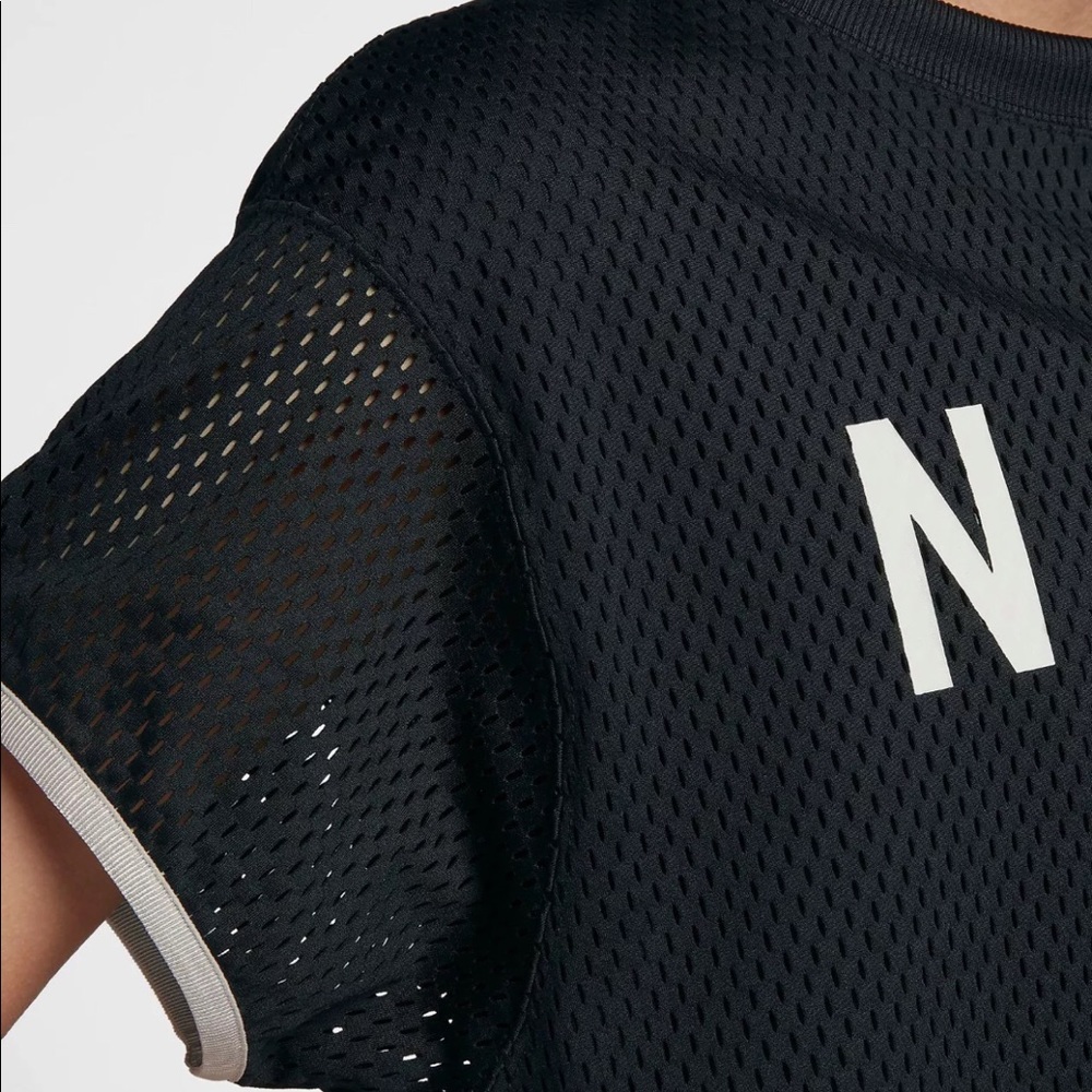 Nike Sportswear Short Sleeve Mesh Dress - Picture 4 of 7
